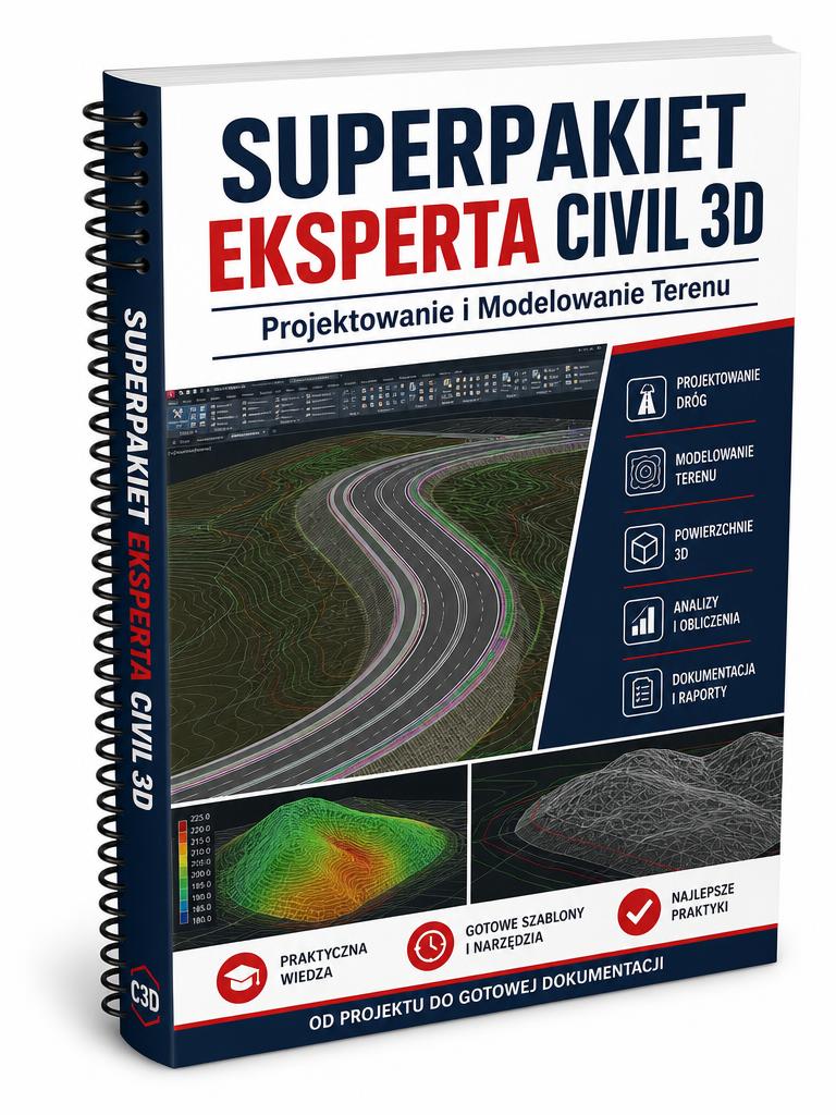 Okładka: Superpakiet Eksperta Civil 3D