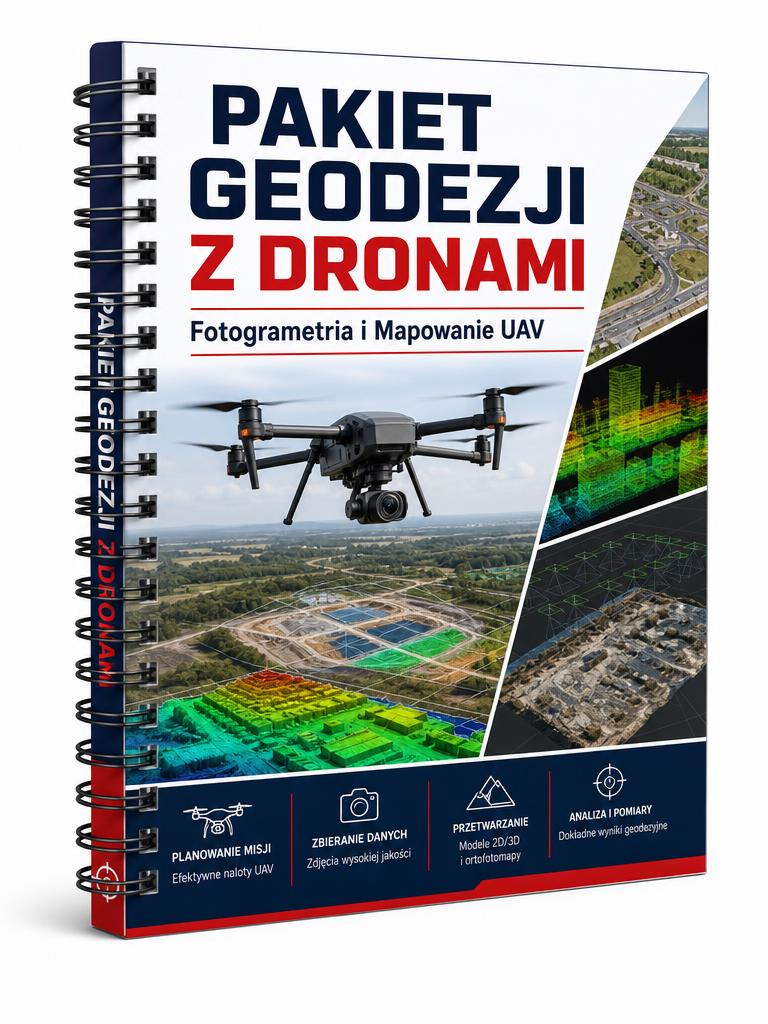 Okładka: Pakiet Geodezji z Dronami